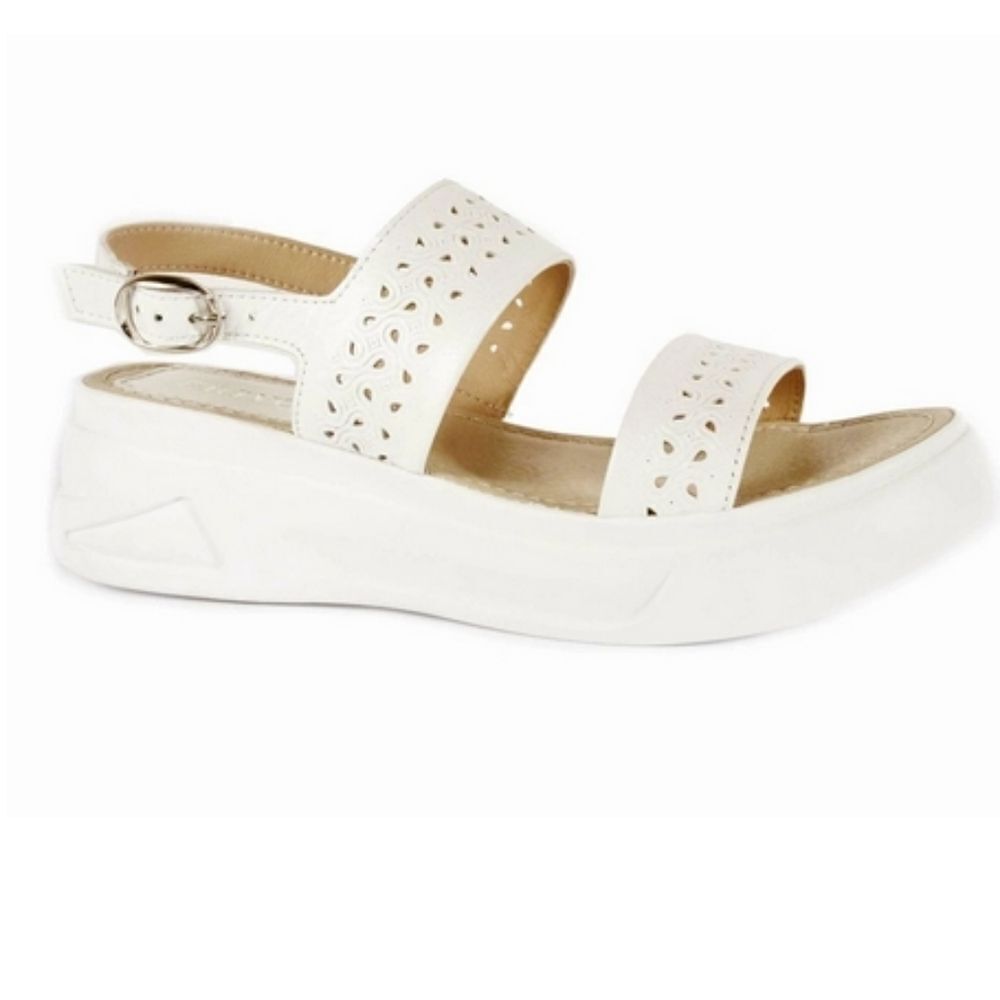 KIM ROGERS WOMEN"S VELCRO STRAP CLOSURE WOMEN"S SANDAL